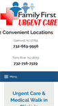 Mobile Screenshot of familyfirst-urgentcare.com